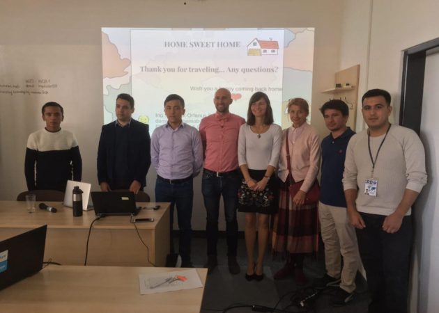 Central Asian Students visit STUBA in Bratislava